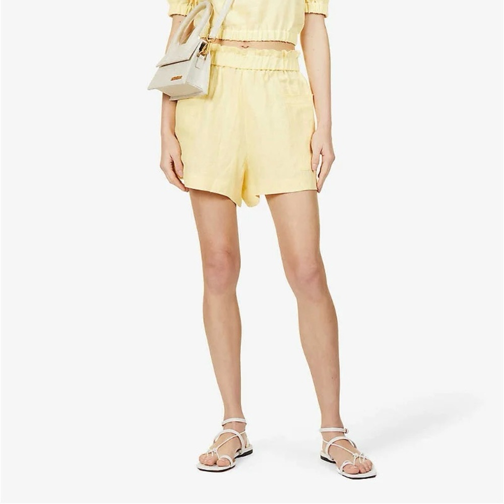 Casa Raki 100% organic linen Emilia shorts